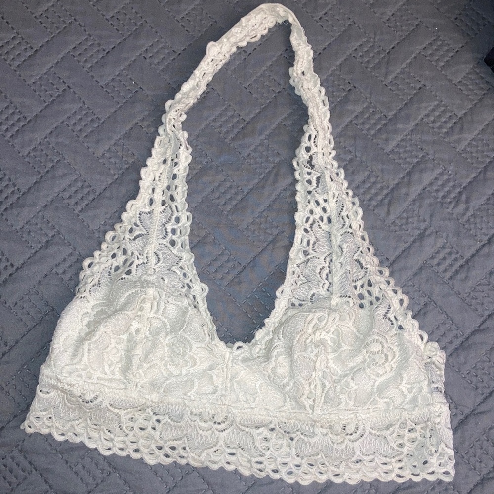 Aerie Halter Lace Bralette